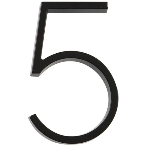 metal house numbers black|5 inch numbers home depot.